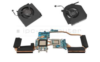 40084448 original Medion ventilateur incl. refroidisseur (CPU/GPU)