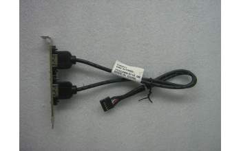 Lenovo Rear USB 2Ports II HP(R), high profile I pour Lenovo ThinkCentre M93