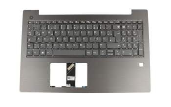 460.0DB09.0002 original Lenovo clavier incl. topcase DE (allemand) gris/gris