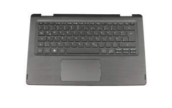 4600A6010003 original Acer clavier incl. topcase DE (allemand) noir/noir avec rétro-éclairage