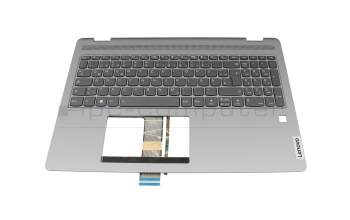 4600RE0K001A01 original Lenovo clavier incl. topcase DE (allemand) gris/gris (Gris arctique)
