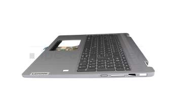 4600RE0K001A01 original Lenovo clavier incl. topcase DE (allemand) gris/gris (Gris arctique)