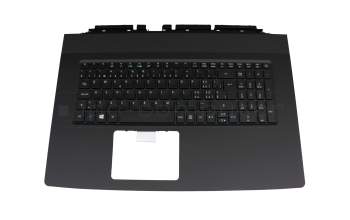 46M06ACS005563 original Acer clavier incl. topcase SF (suisse-francais) noir/noir avec rétro-éclairage