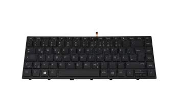 46M0EQKB0003 original HP clavier DE (allemand) noir/noir avec rétro-éclairage