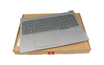 47361770 original Lenovo clavier incl. topcase FR (français) gris/gris avec rétro-éclairage