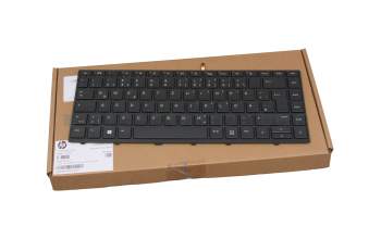 4900EQ07010G1230003DVL00 original HP clavier DE (allemand) noir/noir avec rétro-éclairage