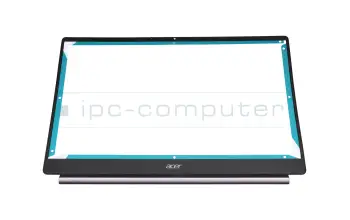 60.HJEN8.003 original Acer cadre d'écran 35,6cm (14 pouces) noir-gris