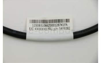 Lenovo CABLE Fru,500mm VGA to VGA cable pour Lenovo ThinkCentre M900x (10LX/10LY/10M6)
