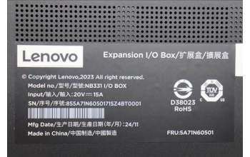 Lenovo 5A71N60501 ASM Tiny Expansion box