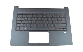 5AD1586600 original Acer clavier incl. topcase DE (allemand) anthracite/anthracite avec rétro-éclairage