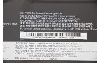 Lenovo 5B10W67201 BATTERY CP/AL18C3PF8 11.52V42Wh3cell