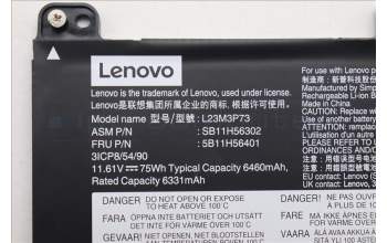 Lenovo 5B11H56401 BATTERY Internal, 3c 75Wh, LiIon, SMP
