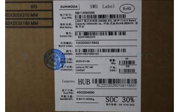 Lenovo 5B11M90095 BATTERY Internal, 3c 58Wh, LiIon, SWD