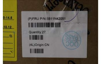 Lenovo 5B11N42051 BATTERY 4cell 70Wh 7.74V L23C4PF2 CP/C