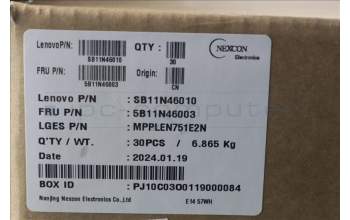 Lenovo 5B11N46003 BATTERY 3cell 57Wh 11.52V L22L3PG5 LG/L