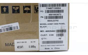 Lenovo 5B30J23792 BEZEL ODD Bezel C Z51-70 Black