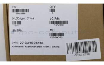 Lenovo 5B30S18888 BEZEL ODD BEZEL L 81LH ABYSS_BLUE