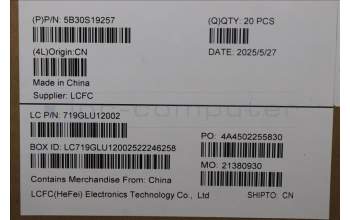 Lenovo 5B30S19257 BEZEL BEZEL L 21R0 Bezel 165HZ w/Tape