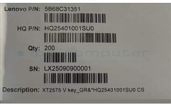 Lenovo 5B68C31351 XT2575 V key_GE&*HQ25401001SU0 CS
