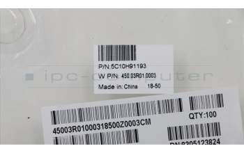 Lenovo CABLE LCD Cable W Flex3-1470 pour Lenovo Flex 3-1480 (80R3)