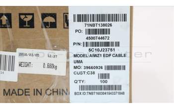 Lenovo CABLE EDP Cable C Z51-70 UMA pour Lenovo IdeaPad 500-15ISK (80NT)