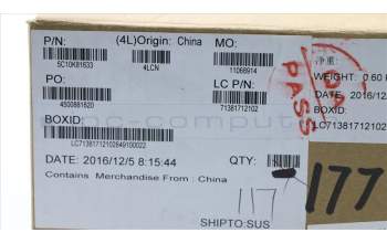 Lenovo 5C10K81633 CABLE Camera Cable L 80NV For 3D