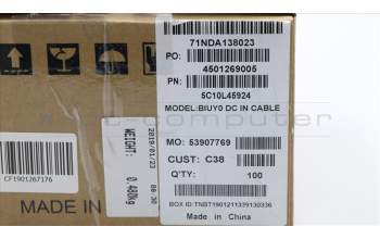 Lenovo 5C10L45924 CABLE DC-IN Cable C 80S7