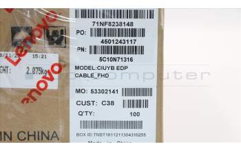 Lenovo 5C10N71316 CABLE EDP Cable C 80XB FHD