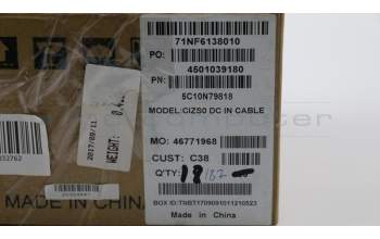 Lenovo CABLE DC-IN Cable C 80XC pour Lenovo IdeaPad 720s-14IKB (80XC/81BD)