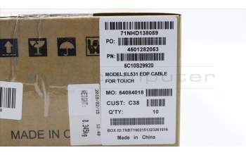Lenovo 5C10S29920 CABLE EDP CABLE C 81QF for touch