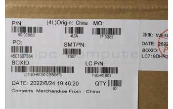 Lenovo 5C10S30557 CABLE Camera Cable L82TK