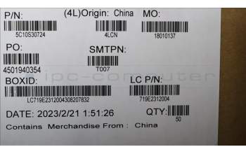 Lenovo 5C10S30724 CABLE Cable L 83AS I/O CVILUX