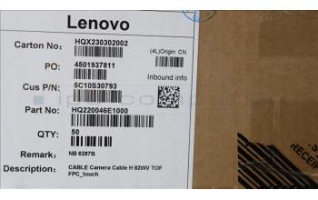 Lenovo 5C10S30793 CABLE Camera Cable H 82WV TOF FPC_touch
