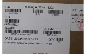 Lenovo 5C10S30953 CABLE CABLE L 83G0 M/B-FP/B MGE