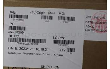 Lenovo 5C10S30955 CABLE CABLE L 83G0 M/B-IO SD/B MGE