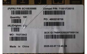 Lenovo 5C10S30985 CABLE FP FFC C 21LE