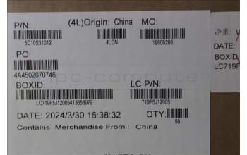 Lenovo 5C10S31012 Cable L 83DN CAM/B NT MGE