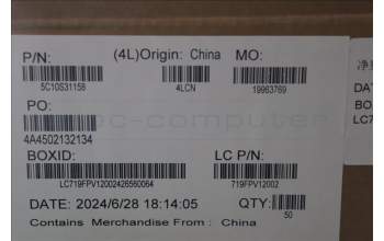 Lenovo 5C10S31158 CABLE Cable L 21N9 MIC/B CVILUX
