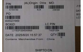 Lenovo 5C10S31302 CABLE Cable L 83JM EDP LUX