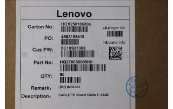 Lenovo 5C10S31308 CABLE TP Board Cable H 83JQ