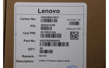 Lenovo 5C10S31334 CABLE TP Board Cable H 83JR