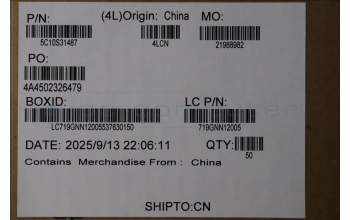 Lenovo 5C10S31487 CABLE CABLE L 83LY CVILUX M/B-IO/B