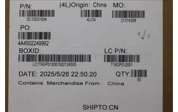 Lenovo 5C10S31554 CABLE Cable L 83LU PMIC/B MGE