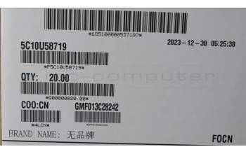 Lenovo 5C10U58719 CABLE Fru 240mm supercap cable