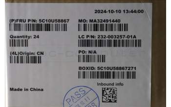 Lenovo 5C10U58867 CABLE Power button cable
