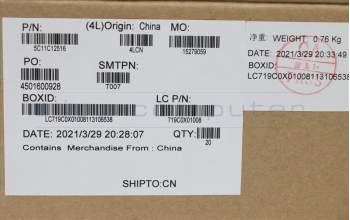 Lenovo 5C11C12516 CABLE H-CONN 1VP M/B CAMERA COA+TEF MIMO