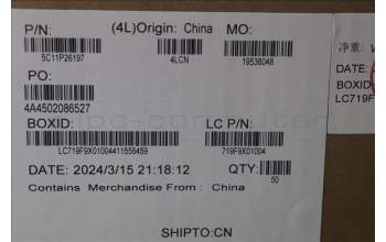 Lenovo 5C11P26197 CABLE RGB CAMERA CABLE