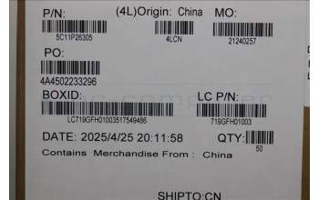 Lenovo 5C11P26305 CABLE ME470 MGE EDP RGB 28T