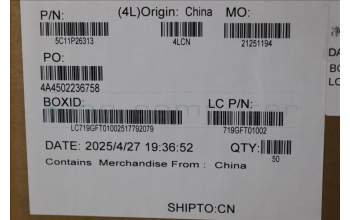 Lenovo 5C11P26313 CABLE FRU CABLE ME630 EDP IR 32T