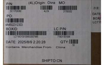 Lenovo 5C11P26382 CABLE MPV60 M/B 5M CAM COAX+TFL